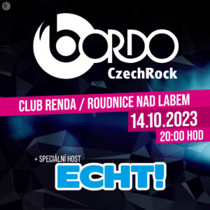 BORDO - host ECHT! @ Club Renda Roudnice nad Labem